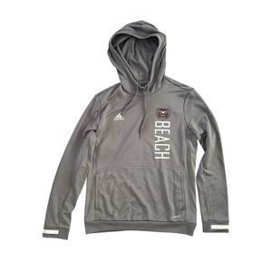 Adidas Silver Aeroready Missouri State Bears Hoodie Size M NWT